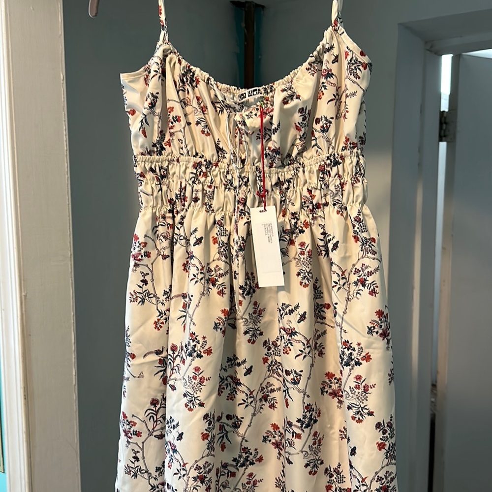 Ciao Lucia printed Taffeta Gabriella Dress Floréal Large